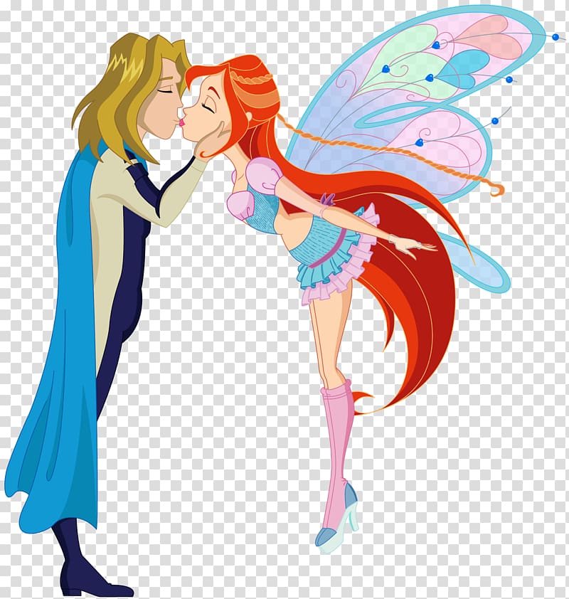 Bloom Flora The Trix Drawing Fairy, in full bloom transparent background PNG clipart