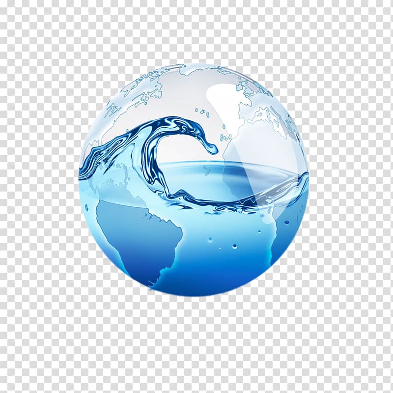 planet Earth , Drinking water Water Services Water purification Water supply, Blue Earth transparent background PNG clipart