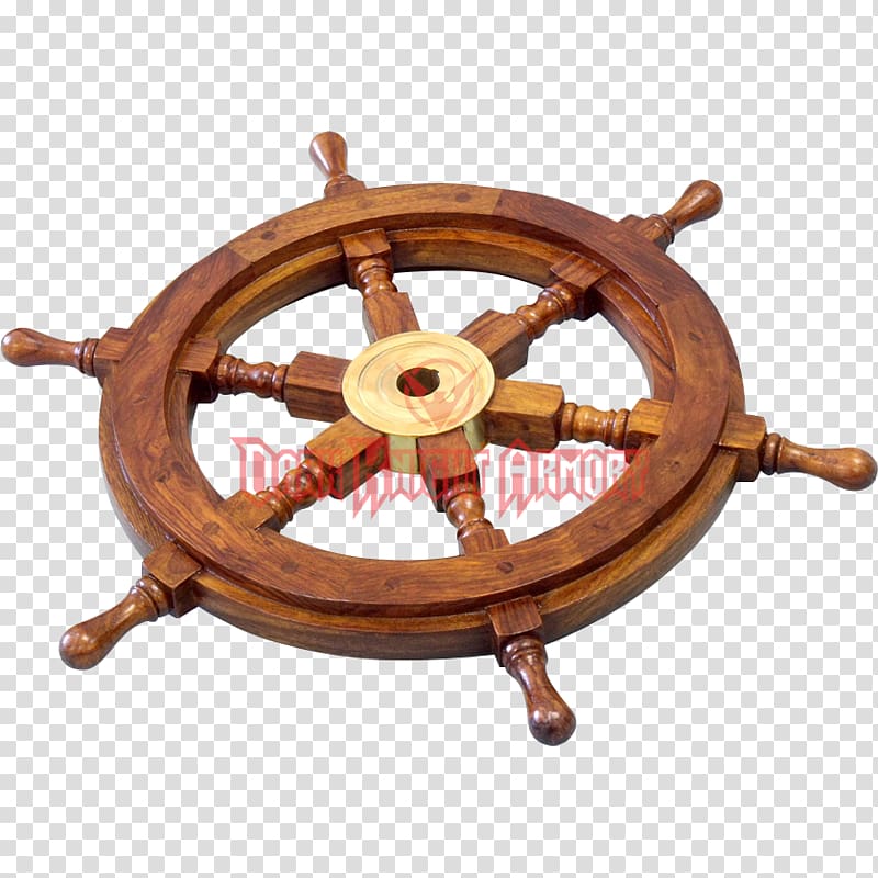 Ship\'s wheel Wood Boat, Ship transparent background PNG clipart