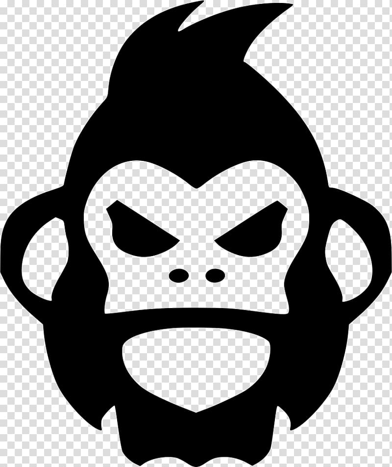 Gorilla Ape Computer Icons , gorilla transparent background PNG clipart