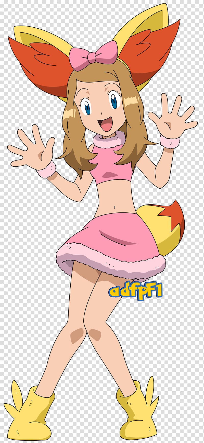 Serena Ash Ketchum Pokémon X and Y Misty Pikachu, pikachu transparent backg...