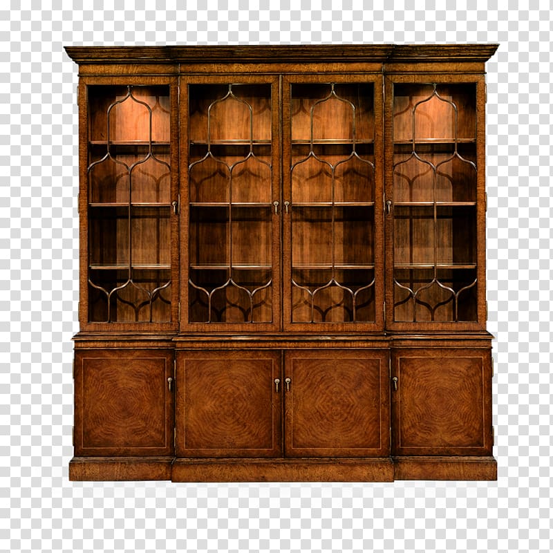 Bookcase Shelf Wood stain Cabinetry, China Cabinet transparent background PNG clipart
