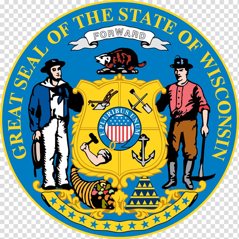 Virginia Seal of Wisconsin Wisconsin State Capitol Flag of Wisconsin U.S. state, others transparent background PNG clipart