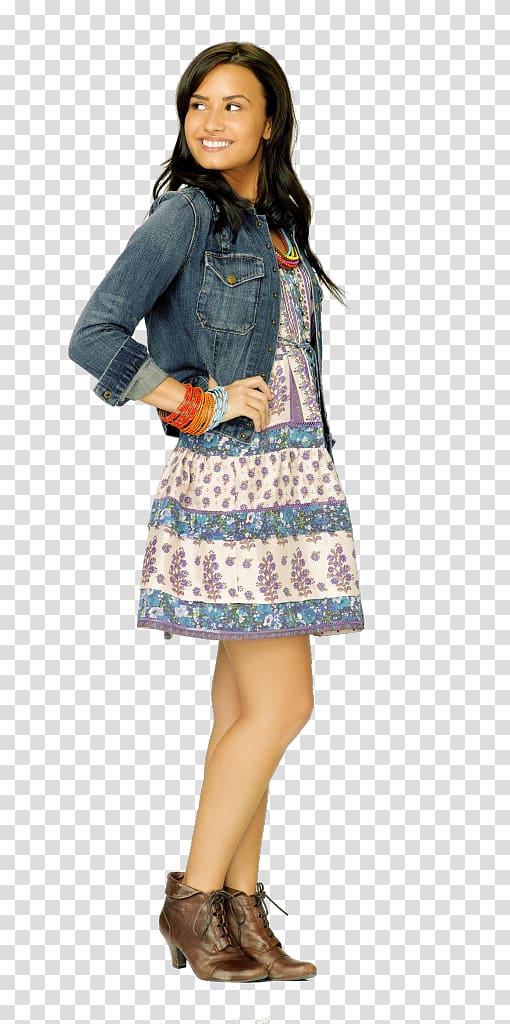 Demi Lovato Camp Rock 2 Skirt Sleeve Dress, demi lovato transparent background PNG clipart