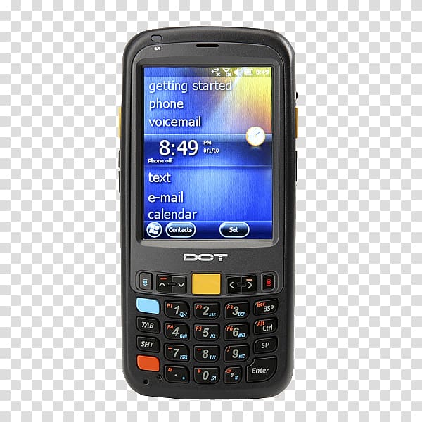 Feature phone Smartphone PDA Mobile Phones Windows Mobile 6.5, mobile terminal transparent background PNG clipart