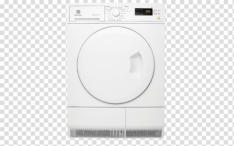 Clothes dryer Electrolux EDP2074PDW Condenser Electrolux EDH3284PDW, others transparent background PNG clipart
