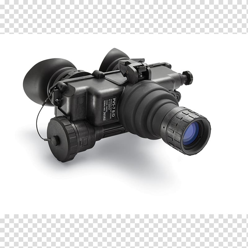 Night vision device AN/PVS-7 AN/PVS-14 Goggles, Night Vision Goggles transparent background PNG clipart