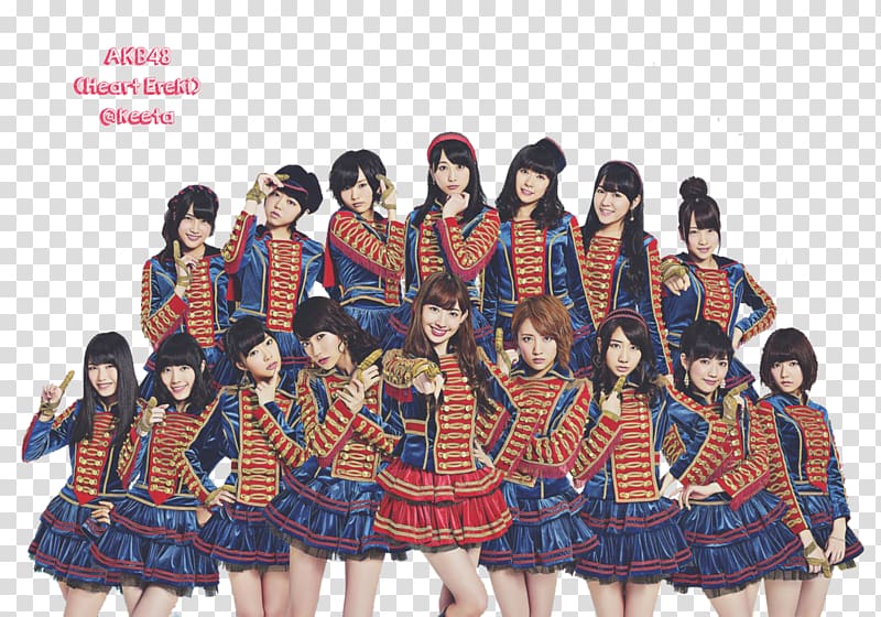 AKB48 Heart Electric Japanese idol Song SNH48, 48 transparent background PNG clipart