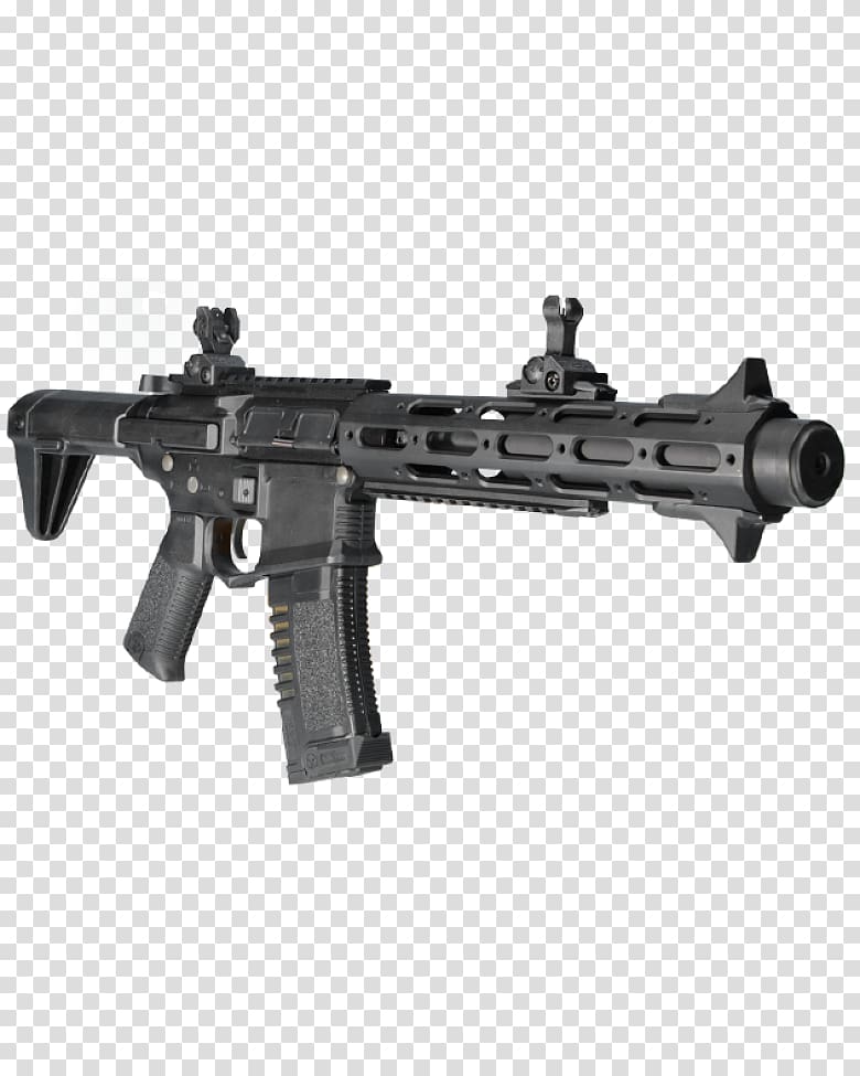 AAC Honey Badger PDW M4 carbine Airsoft Guns Assault rifle, assault riffle transparent background PNG clipart
