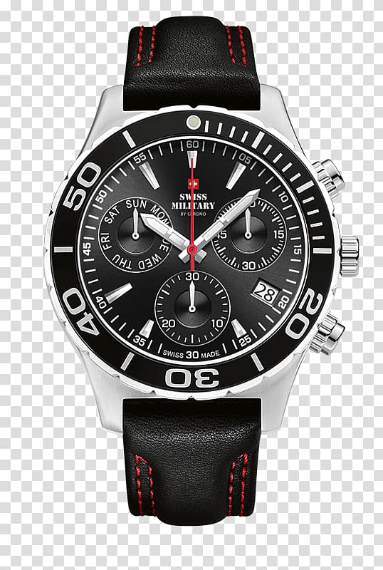 Certina Kurth Frères Watch Omega Seamaster Chronograph Quartz clock, watch transparent background PNG clipart