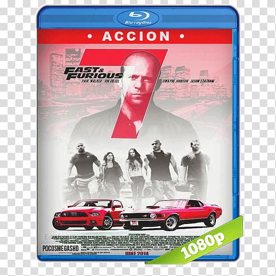 The Fast and the Furious Film poster Film poster Furious 7, rapido y furioso transparent background PNG clipart