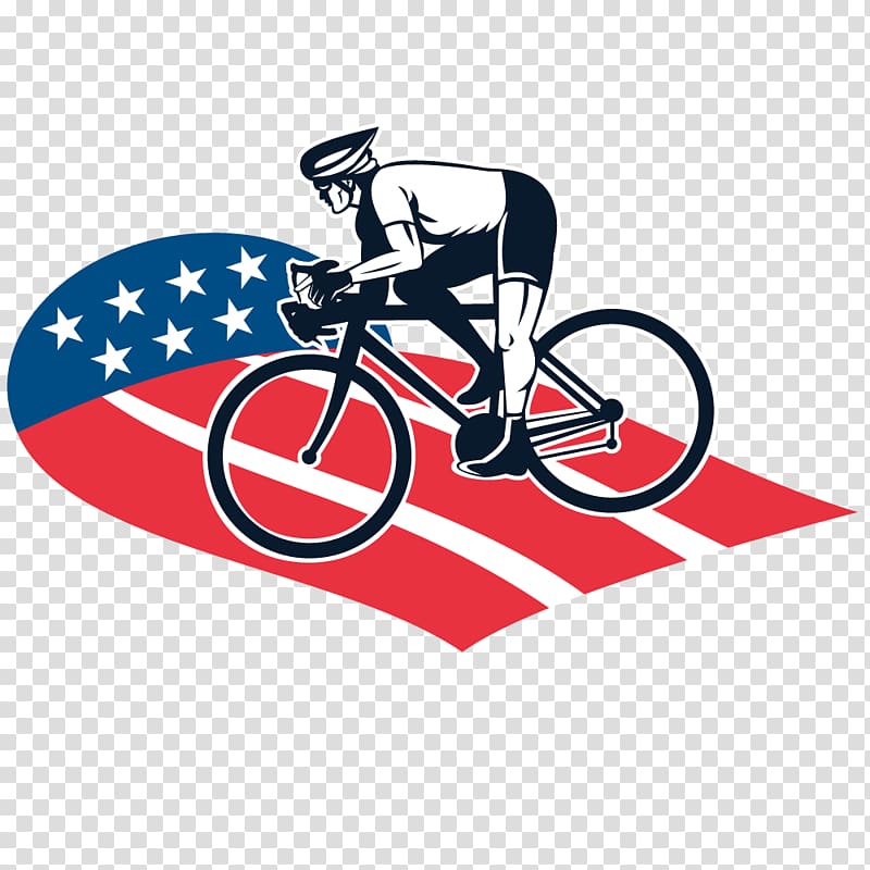 Cycling Racing bicycle Illustration, Men Bike Race transparent background PNG clipart
