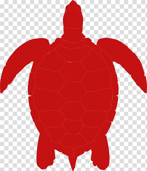 Sea turtle Silhouette , Red Sea transparent background PNG clipart