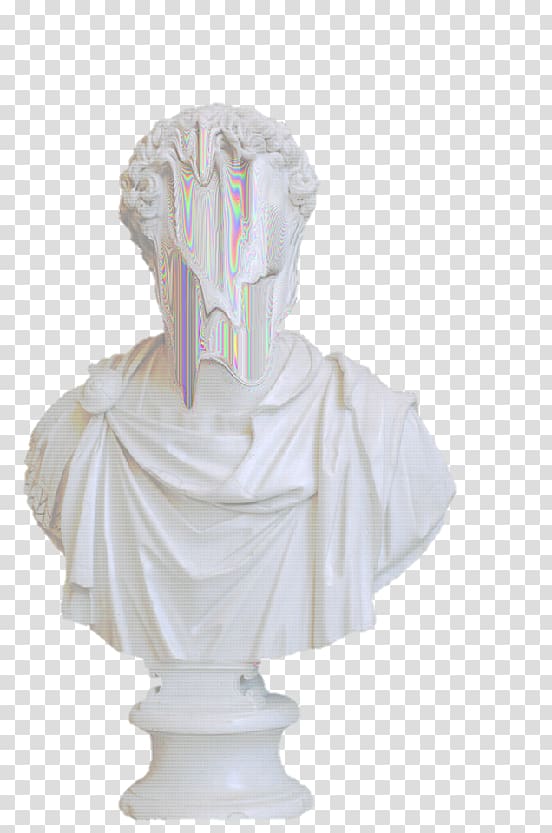 white man bust, Desktop Statue Holography , others transparent background PNG clipart