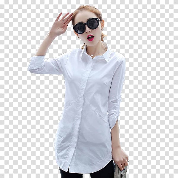 Dress shirt Fashion Designer, Fashion minimalist white shirt transparent background PNG clipart