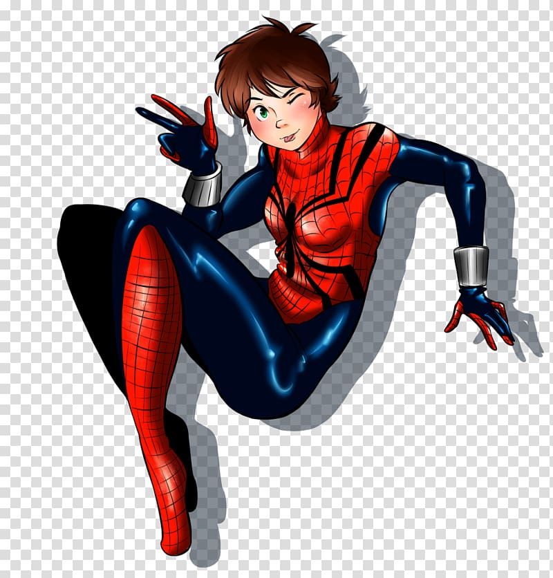 Spider-Man Spider-Girl Spider-Verse May Parker Art, spider woman transparent background PNG clipart