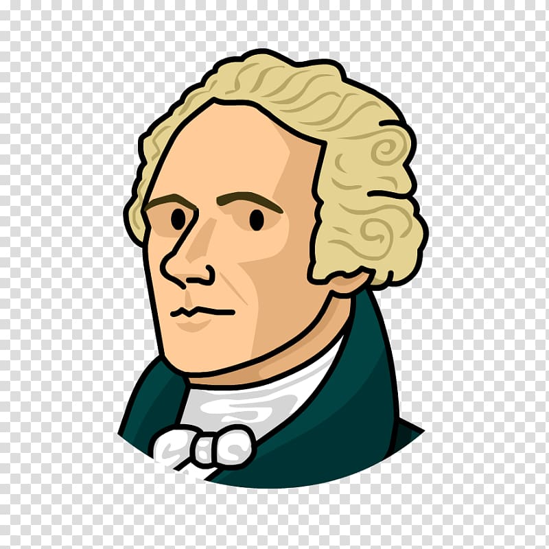 Thomas Jefferson Hamilton , Alexander Hamilton transparent background PNG clipart