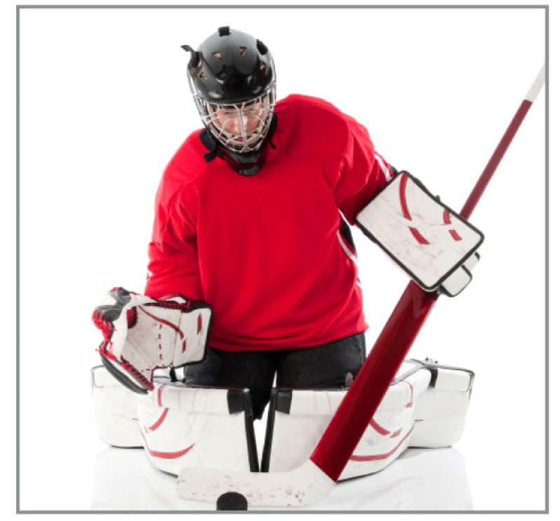 Goaltender mask Ice hockey Goalkeeper, hockey transparent background PNG clipart