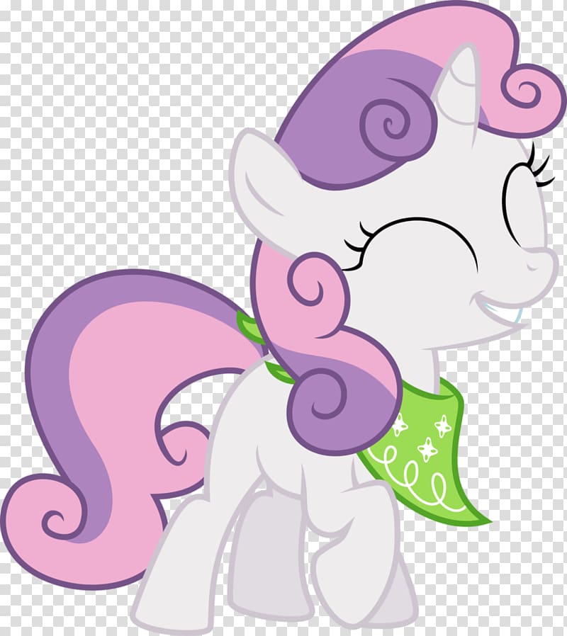 Sweetie Belle Rarity Pony, the sleeping unicorn transparent background PNG clipart