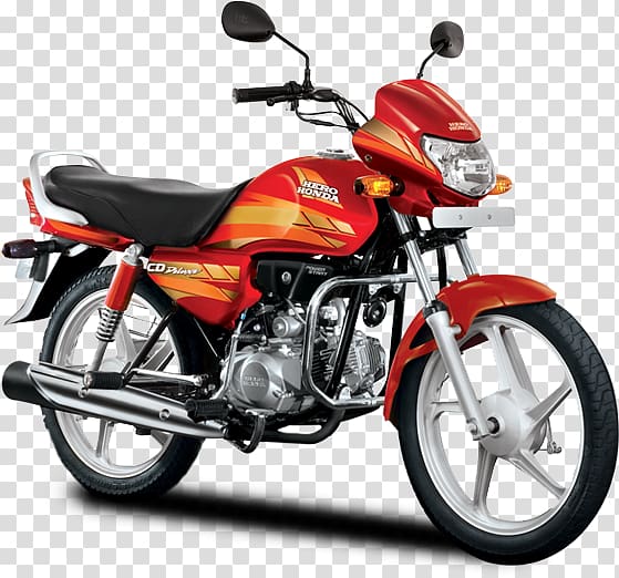 Car Hero MotoCorp Motorcycle Engine displacement Hero Honda Splendor, brake india transparent background PNG clipart