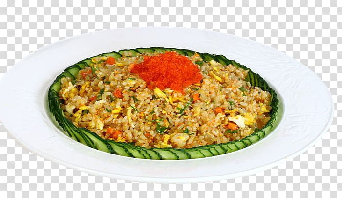 Yangzhou fried rice Rice cake Chinese cuisine Japanese Cuisine, Golden fried rice transparent background PNG clipart