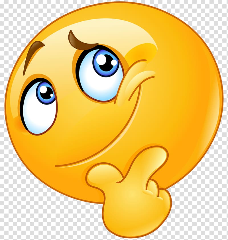 Emoticon Smiley , Emoji Question transparent background PNG clipart