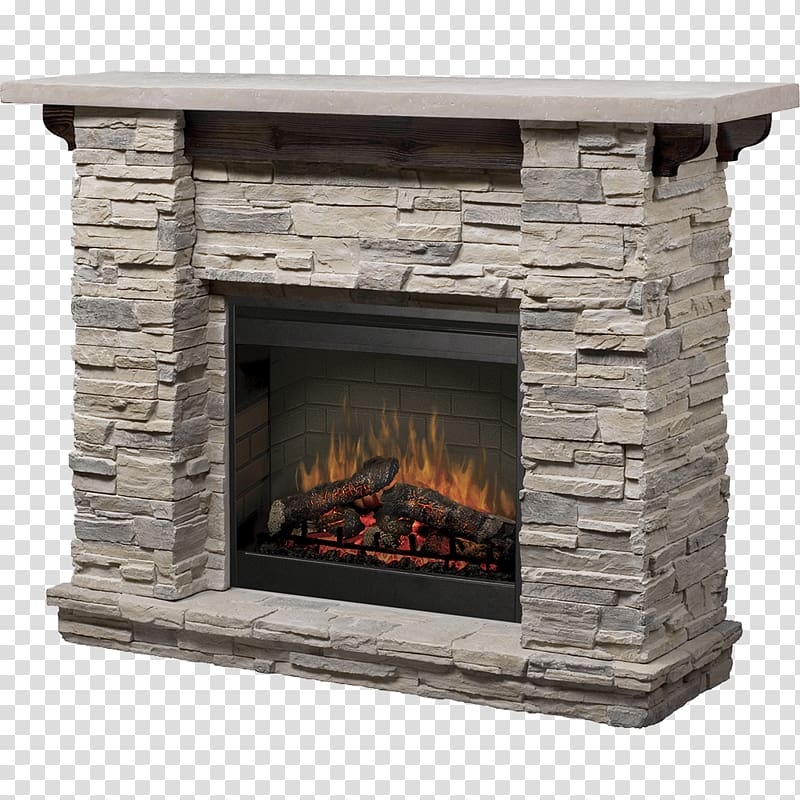 Electric fireplace Fireplace mantel GlenDimplex Electric heating, chimney transparent background PNG clipart