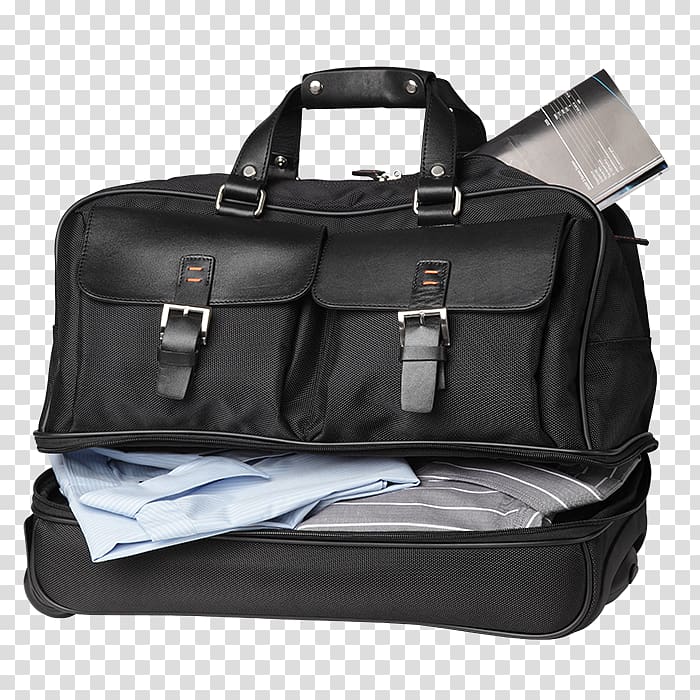 Briefcase T-shirt Clothing Bag Promotional apparel, nylon bag transparent background PNG clipart