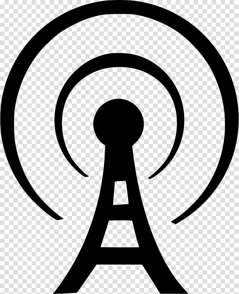 Computer Icons Telecommunications tower Radio Broadcasting, radio transparent background PNG clipart