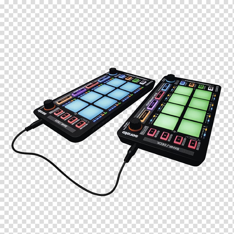 Disc jockey DJ controller Joystick Game Controllers Serato Audio Research, joystick transparent background PNG clipart