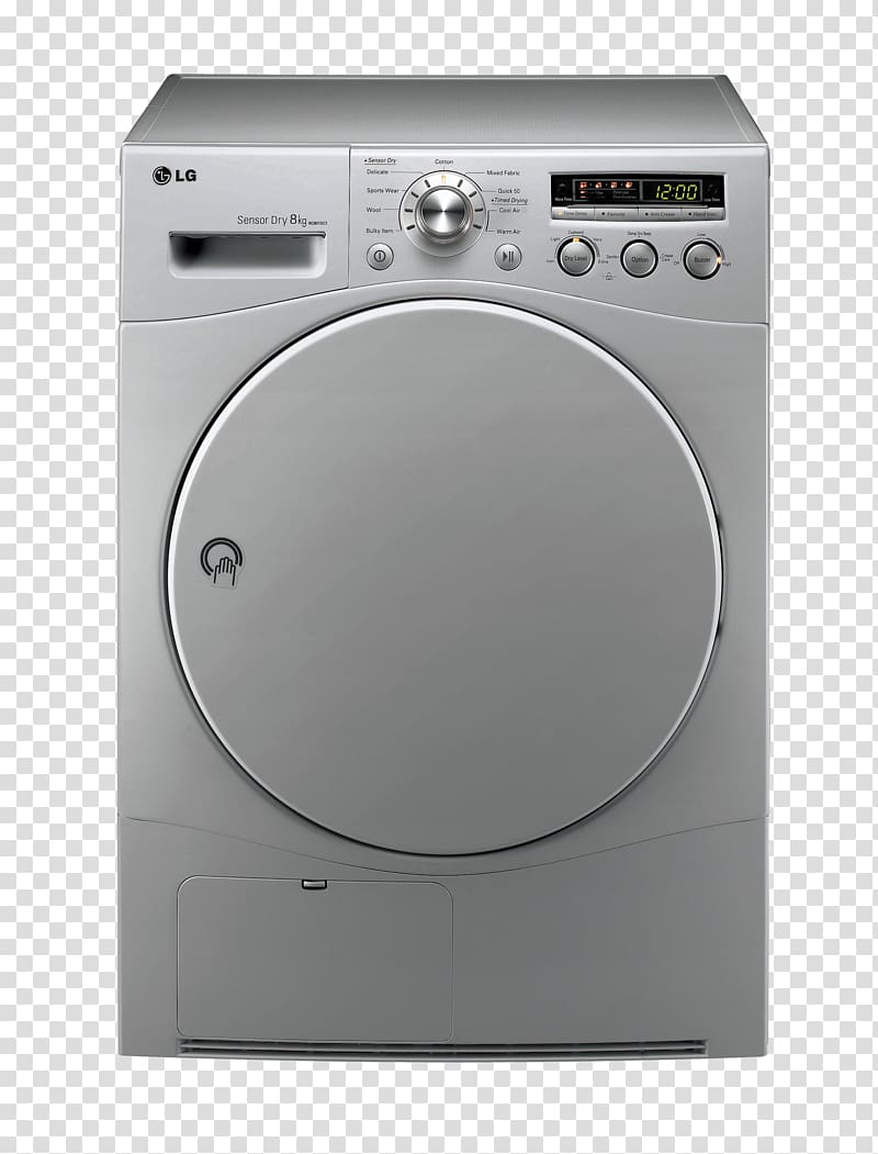 Clothes dryer South Africa Washing Machines LG Electronics Refrigerator, refrigerator transparent background PNG clipart