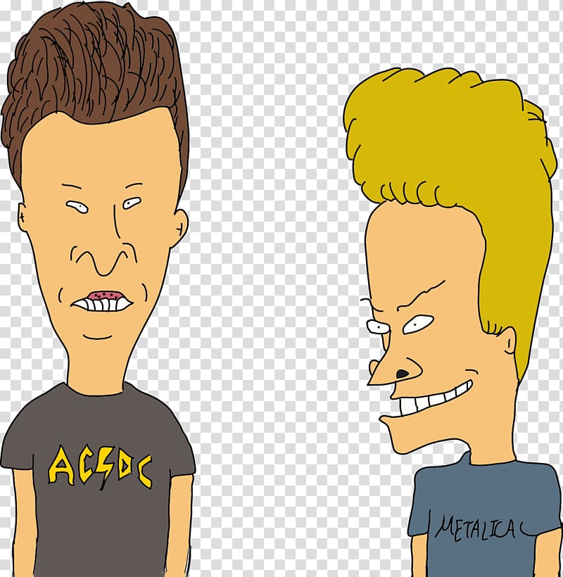 Bat-Head and Beavis, Beavis and Butthead transparent background PNG clipart