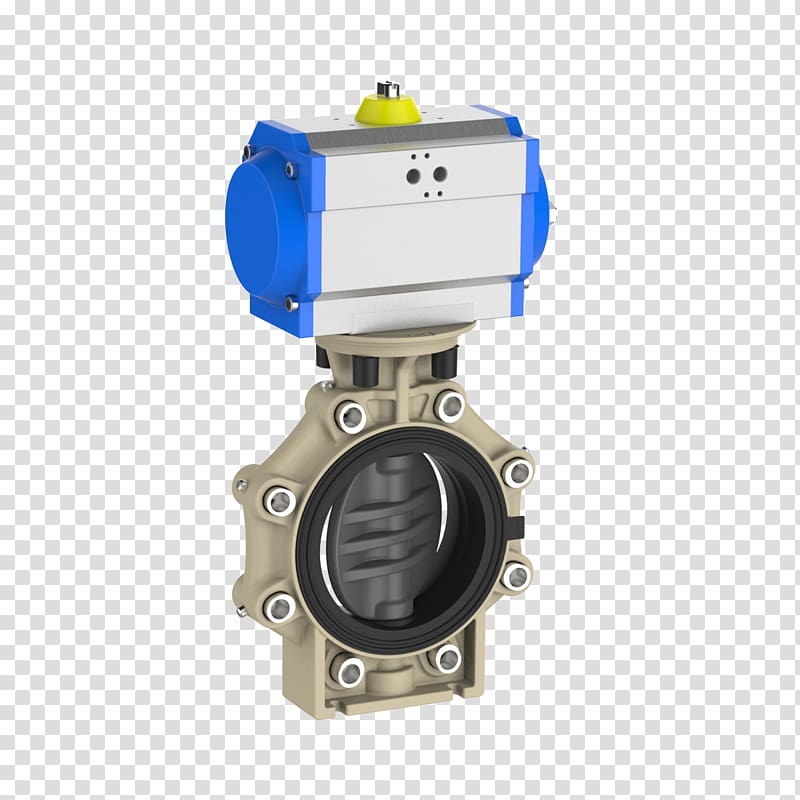 Butterfly valve Flange Pneumatics Solenoid valve, others transparent background PNG clipart