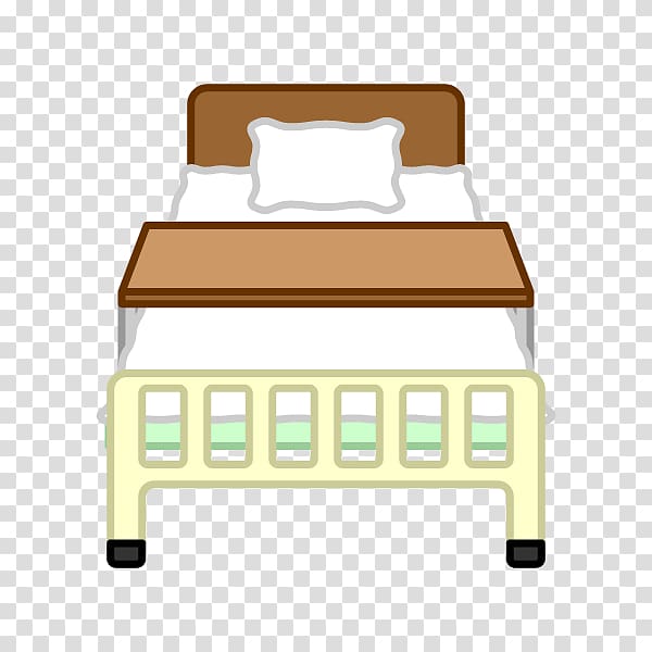Hospital Bed Furniture Dental extraction 総合病院, soft bed transparent background PNG clipart