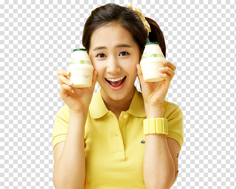 Kwon Yuri K-pop Female Girls\' Generation, Banana milk transparent background PNG clipart