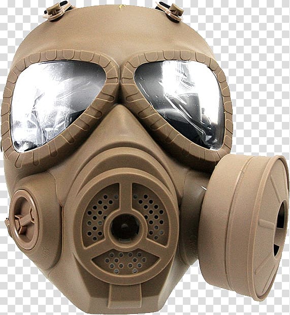 Gas mask transparent background PNG clipart