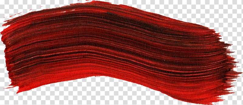 Red Paintbrush Paintbrush, paint transparent background PNG clipart