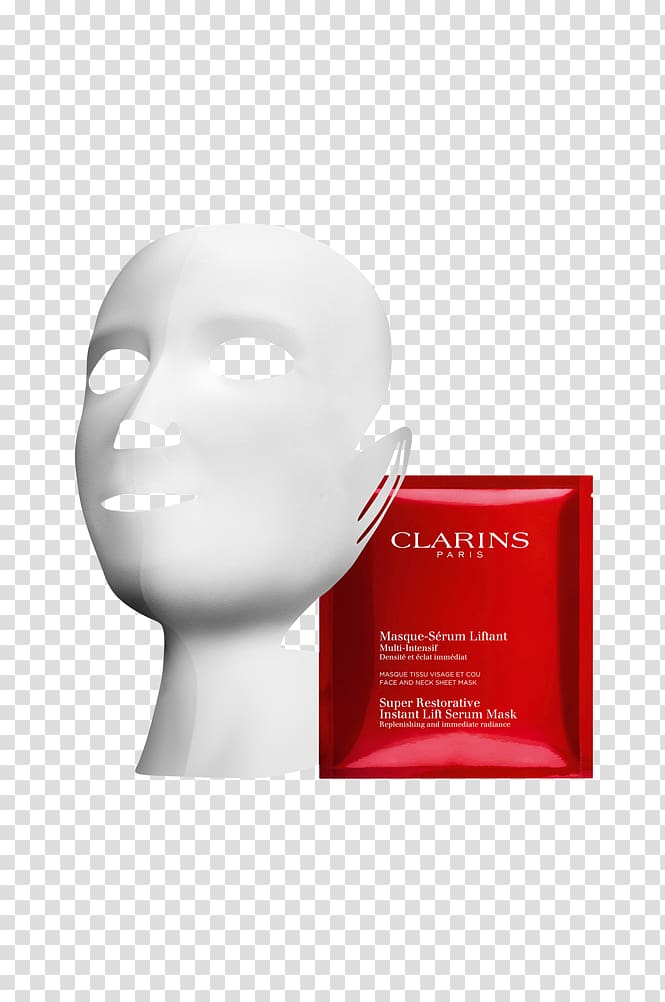 Clarins Super Restorative Day Cream Clarins Extra-Firming Mask Cosmetics Facial, mask transparent background PNG clipart