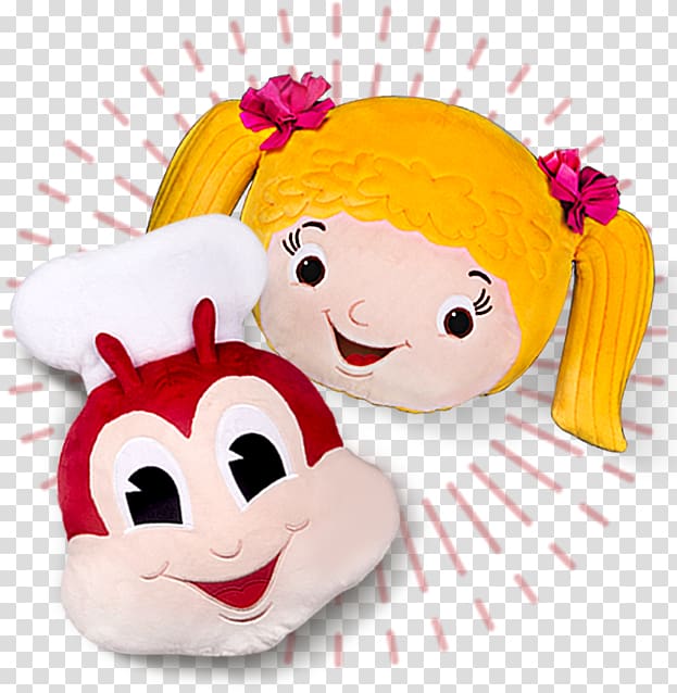 Jollibee Spaghetti Pillow Stuffed Animals & Cuddly Toys Celebrity, pillow transparent background PNG clipart