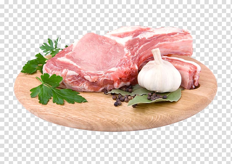 Ham Roast beef Venison Raw meat, ham transparent background PNG clipart