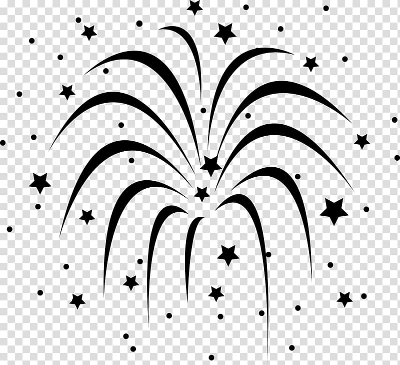 Fireworks Drawing Silhouette , celeberation transparent background PNG clipart