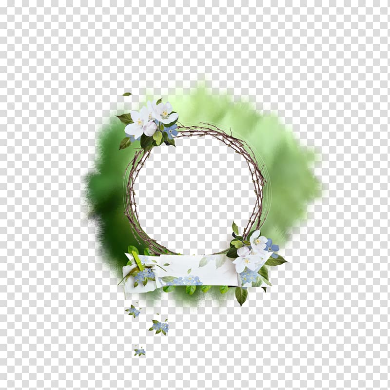 , Flowers ring litter transparent background PNG clipart