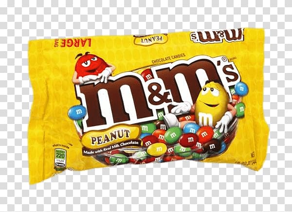 M&M Peanut pack illustration, M&m's Chocolate Peanut Bag transparent background PNG clipart