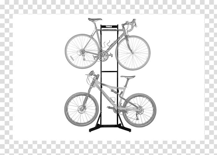 Bicycle carrier Bicycle parking rack Thule Group, Bicycle transparent background PNG clipart