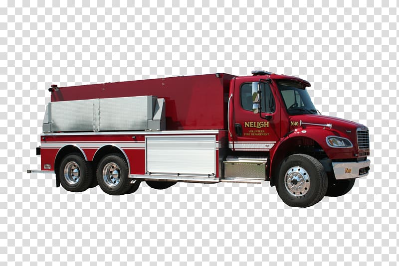 Fire engine Neligh Adams Tank truck Commercial vehicle, Water Tender transparent background PNG clipart