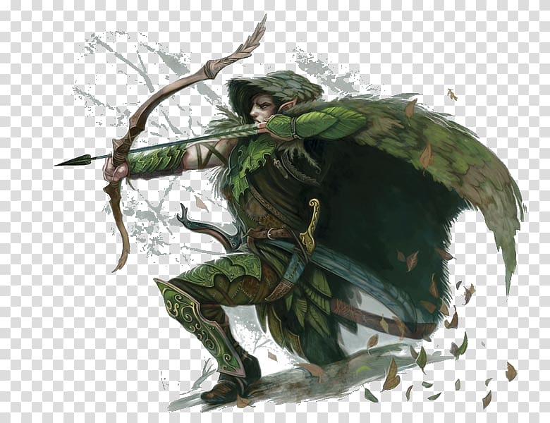 Kết hợp background for wood elf ranger vào thiết kế game và giải trí