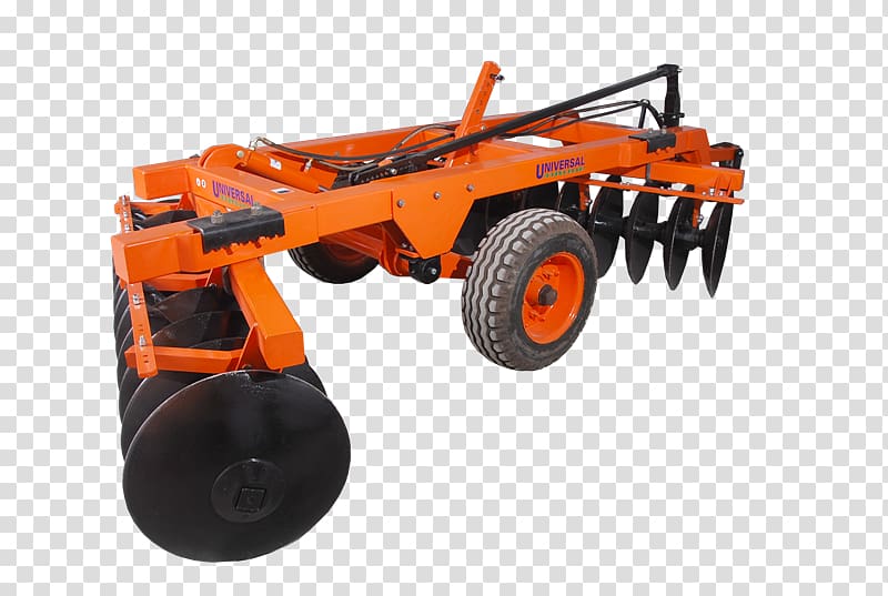 Tractor Disc harrow Agricultural machinery Hydraulics, tractor transparent background PNG clipart