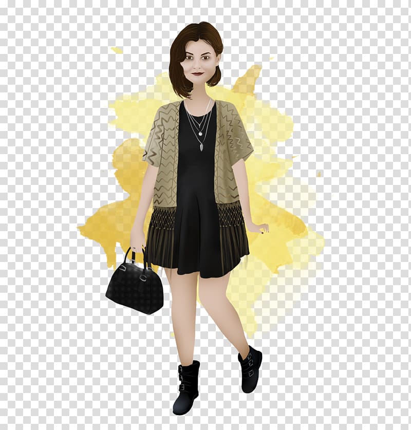 Outerwear Fashion Top Sleeve Costume, Karol G transparent background PNG clipart