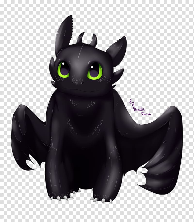 A Drawing Of Toothless