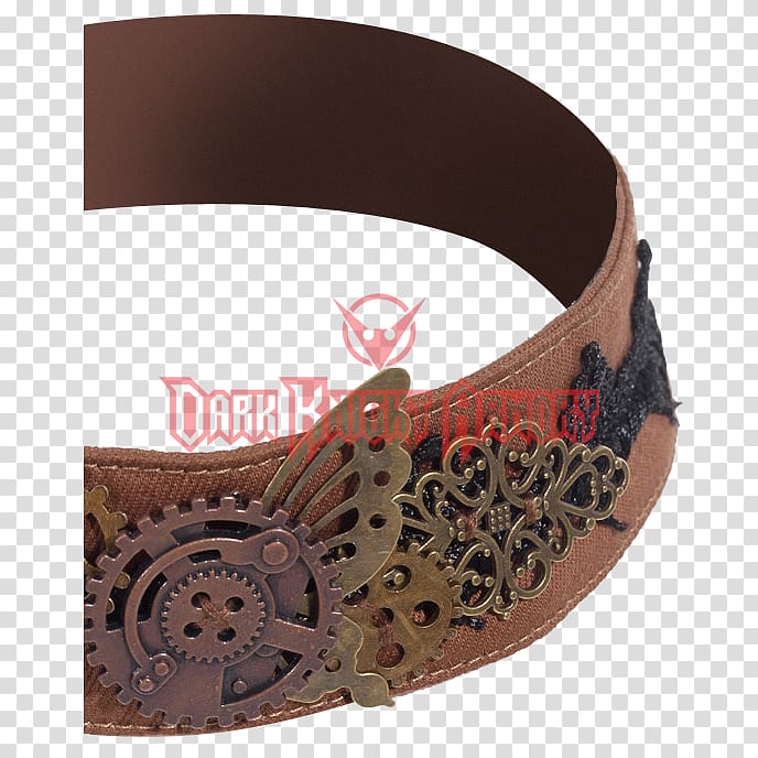 Belt Buckles Clothing Accessories Brown, steampunk gear transparent background PNG clipart